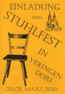 Stuhlfest Flyer